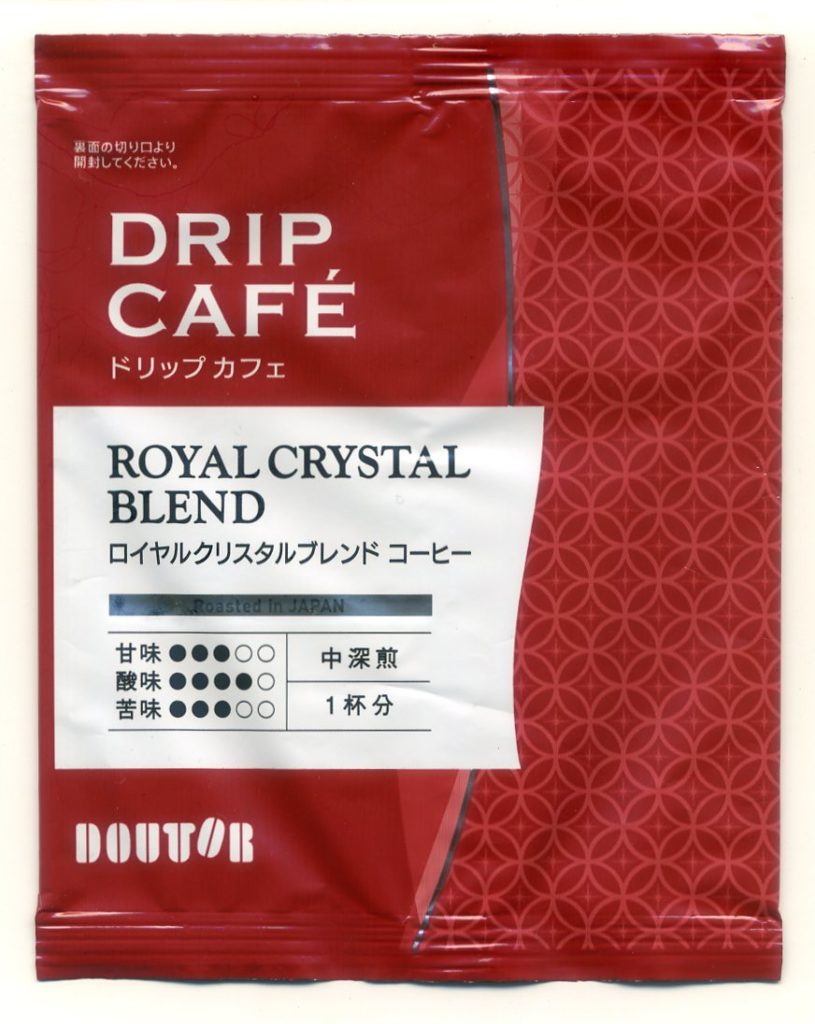 DOUTOR DRIP CAFE ROYAL CRYSTAL BLEND