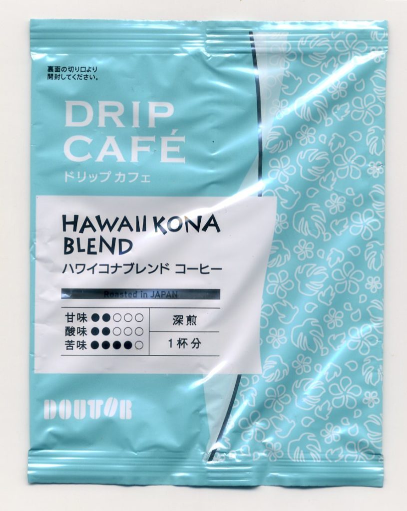 DOUTOR DRIP CAFE HAWAII KONA BLEND